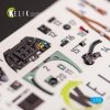 KELIK K72050 SPITFIRE F.MK.22 - INTERIOR 3D DECALS FOR AIRFIX KIT 1/72